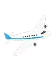 飛行機のアイコン